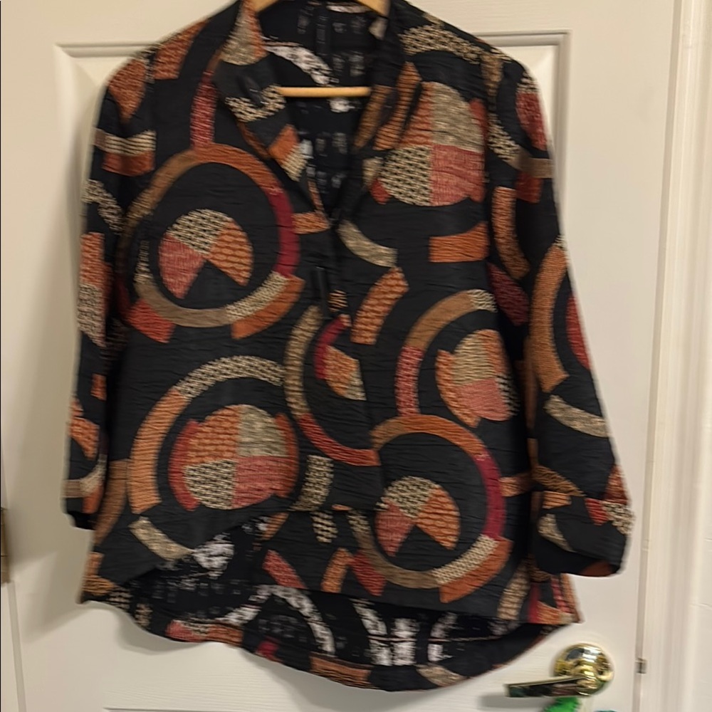 Artistic Patchwork Jacket - image 1